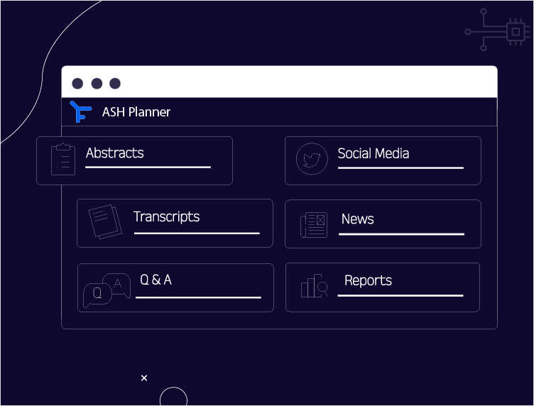 Interactive ASH 2022 Planner